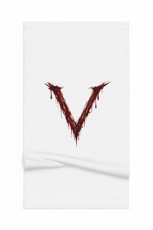 V logo Towel